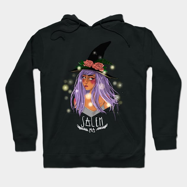 Witchy woman Hoodie by Chelseabevart